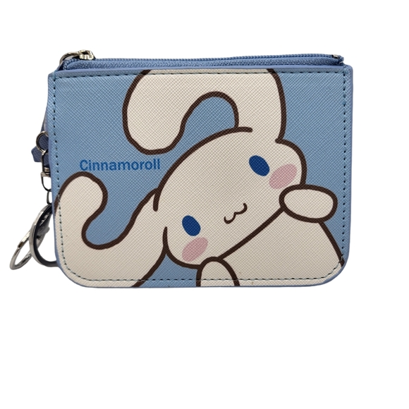 Cinnamon roll Card Pass Holder/Coin Purse /Key Ring/-New- - Picture 1 of 3